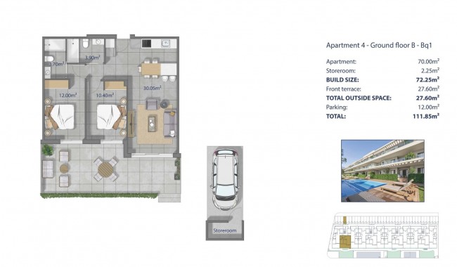 Nowa konstrukcja - Apartament - Los Alcázares - Los Narejos