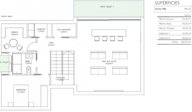 Nybygg - Villa - Finestrat - Campana garden