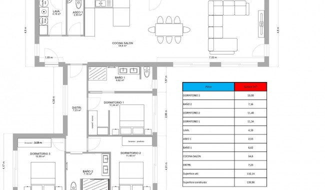 New Build - Villa - Pinoso - Casas Pastor