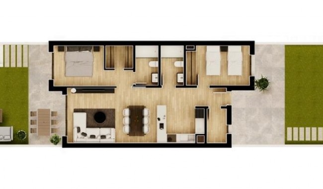 Nueva construcción  - Apartamento - Monforte del Cid - Alenda Golf