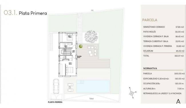 Nybyggnation - Villa - Finestrat - Campana garden