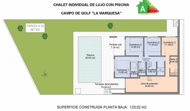 Nowa konstrukcja - Willa - Ciudad Quesada - La  Marquesa Golf