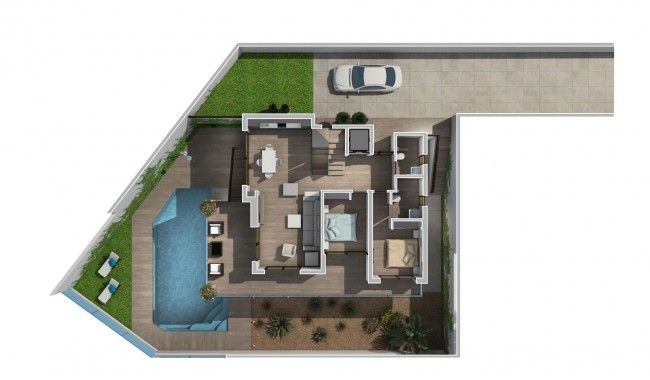 Nybygg - Villa - Ciudad Quesada/Rojales - La  Marquesa Golf