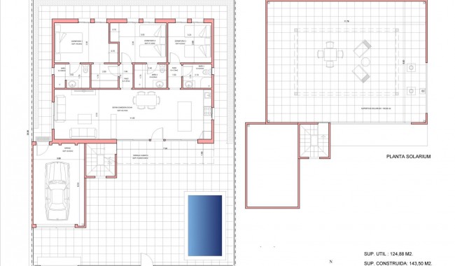Nybygg - Villa - Fuente Alamo - La Pinilla