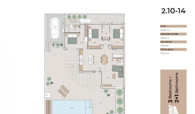 New Build - Villa - Algorfa - La Finca golf
