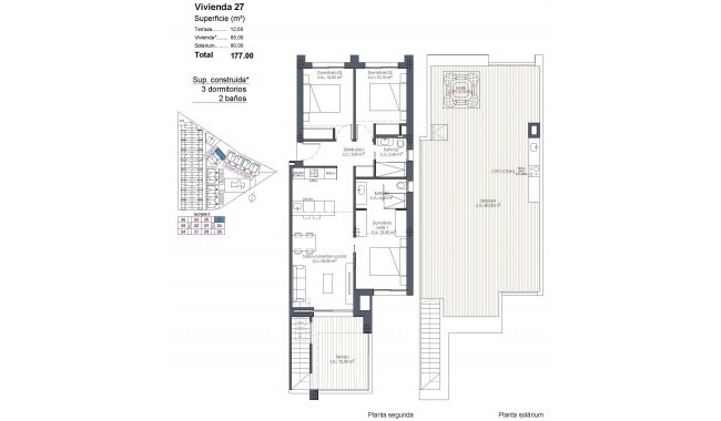 New Build - Apartment - Los Alcázares - Serena Golf