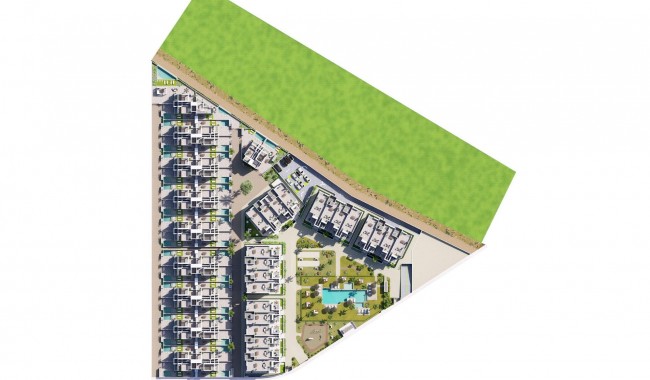 New Build - Apartment - Los Alcázares - Serena Golf