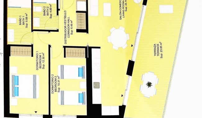 Resale - Apartment - Orihuela Costa - Dehesa de Campoamor