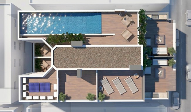 Nowa konstrukcja - Apartament - Guardamar - Centro