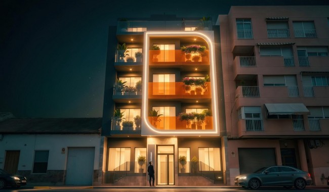 Nowa konstrukcja - Apartament - Guardamar - Centro