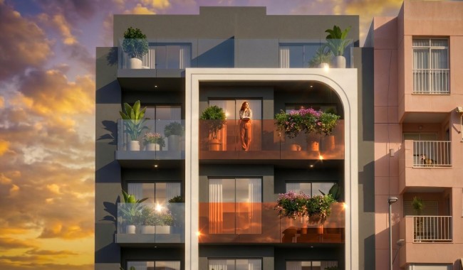 Nowa konstrukcja - Apartament - Guardamar - Centro