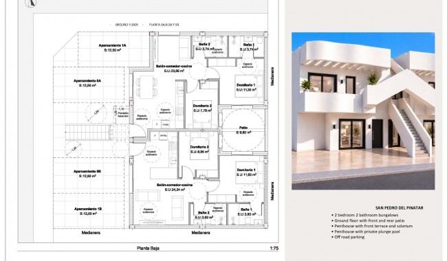 Nueva construcción  - Apartamento - San Pedro del Pinatar - Los Peñascos