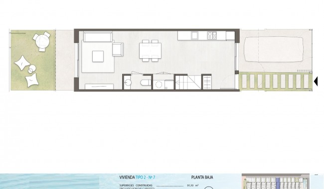 Nybygg - Rekkehus - Pilar de La Horadada - Zona Pueblo