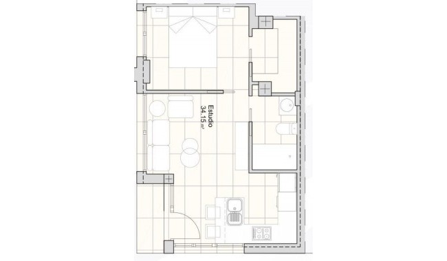 New Build - Apartment - San Javier - pueblo